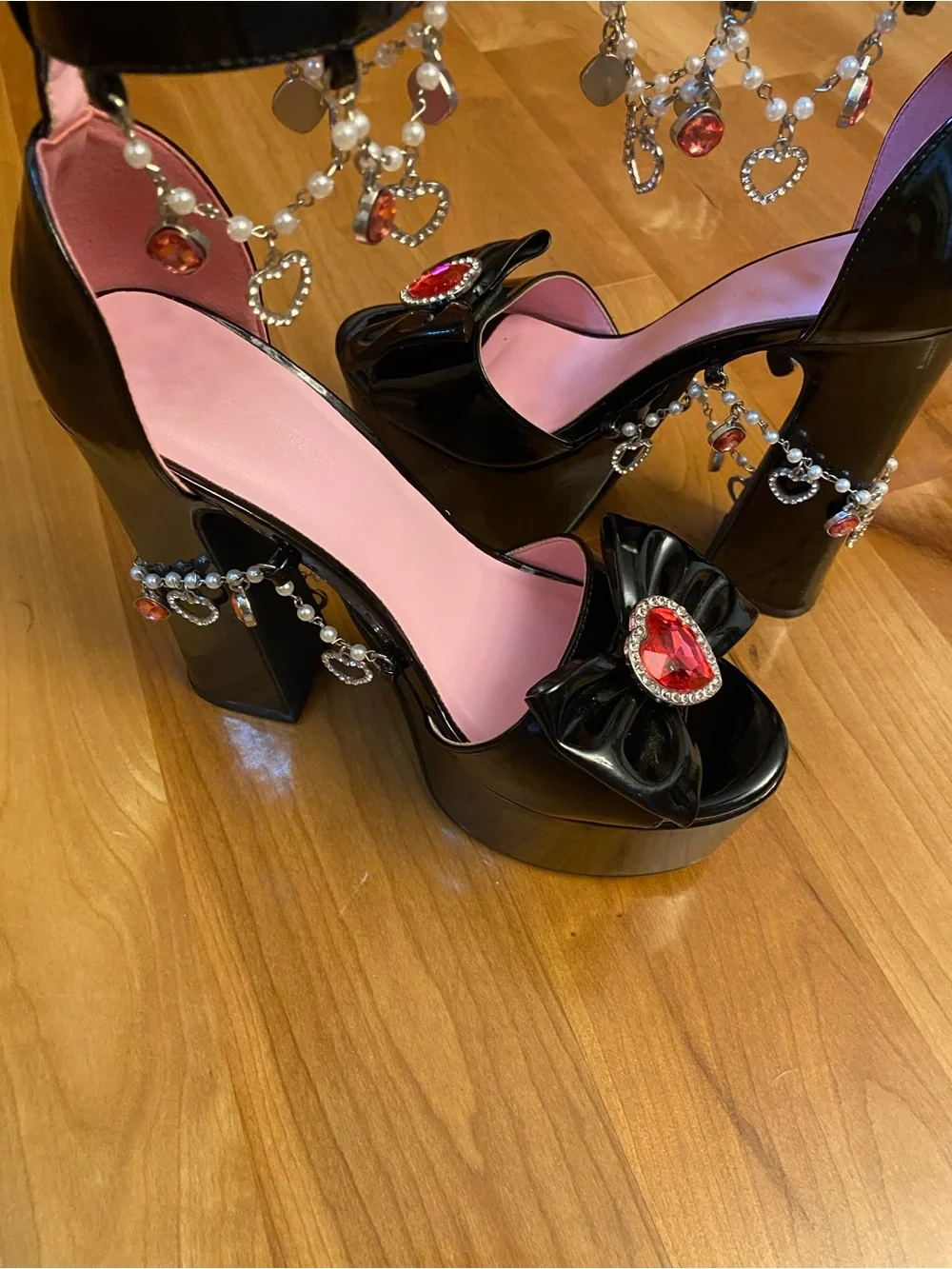 Dolls Kill x Sugar Thrillz Loving Revelation Platform Heels